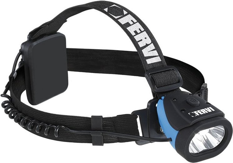 Led stirnlampe kopflampe 80lm Fervi 0493/1