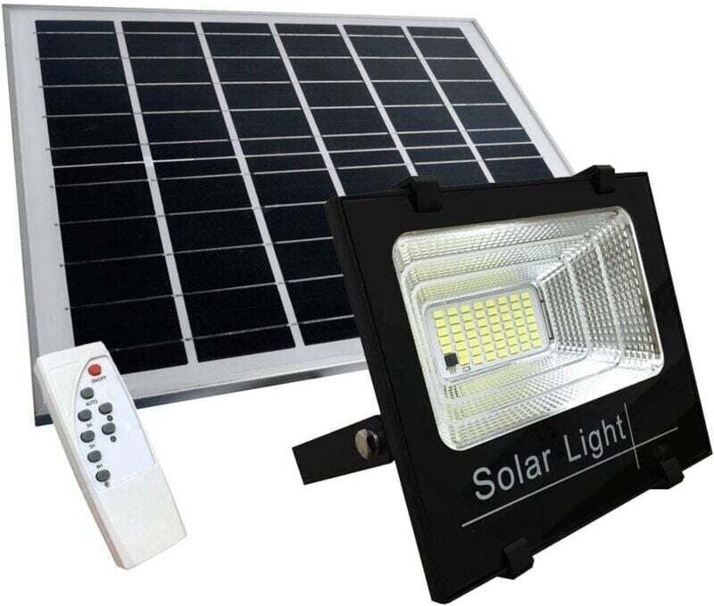 200W led Flutlicht, Solarstrahler für den Außenbereich mit Fernbedienung, IP67 wasserdichtes Solar-Sicherheitslicht, Ein...