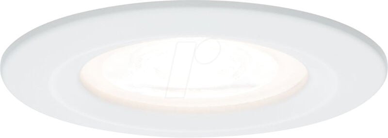 Paulmann - led Einbauleuchte Nova 6,5W warmweiß, weiß matt Deckenlampen & Kronleuchter