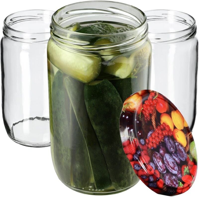 Glas Anna 720 ml fi82 TO-720 Franko, 24 Stück - Kadax