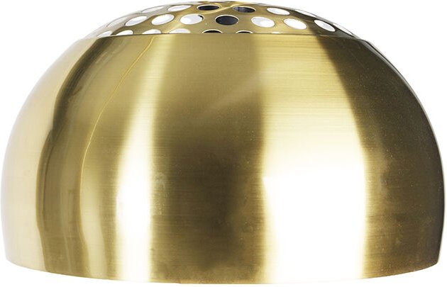 Lampenschirm aus Stahl Messing Rund für Bogenlampe xxl
