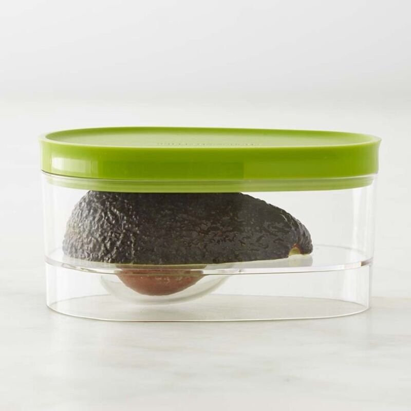 Avocado-Gemüsedose bewahrt Frische Küchenaccessoires - hält Avocados tagelang frisch (grün)
