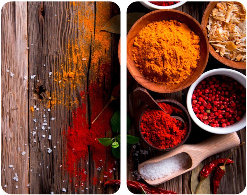 Herdabdeckplatte Universal Gewürze 2er Set