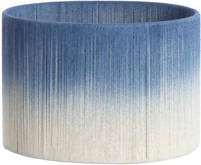 Light & Living - lampenschirm - Tossa - blau - textil - Ø 30cm -