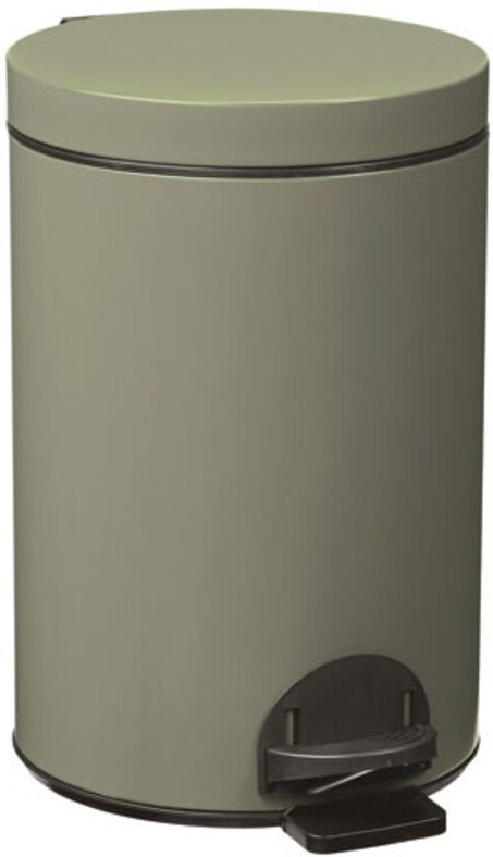 Fußpedal-Mülleimer 14 l Grau Zement - élora - Rossignol