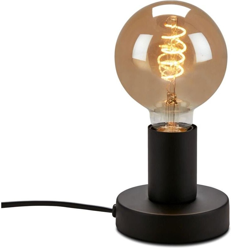 Thumbnail - Retro Nachttischlampe mit Kabelschalter, E27-Fassung, max. 10 Watt, Vintage Tischlampe, Lampe, Schreibtischlampe, Schrei...