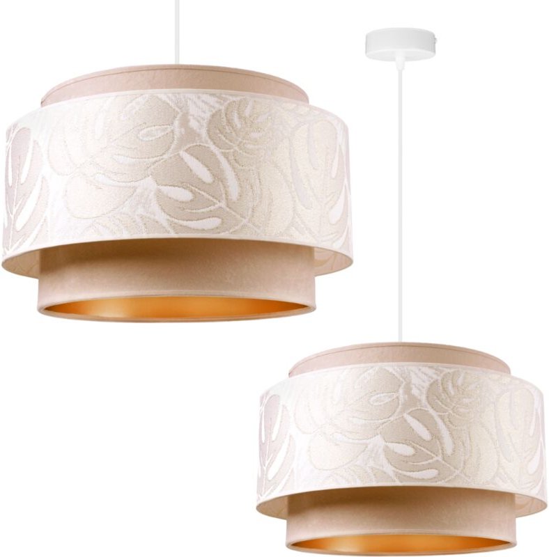 Hängende Deckenleuchte Kronleuchter Lampenschirm für Wohnzimmer 45 cm