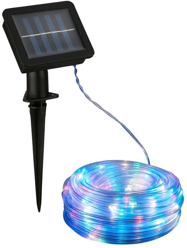 Thekendisplay Solar Multicolor LED-Band,100xLED,IP