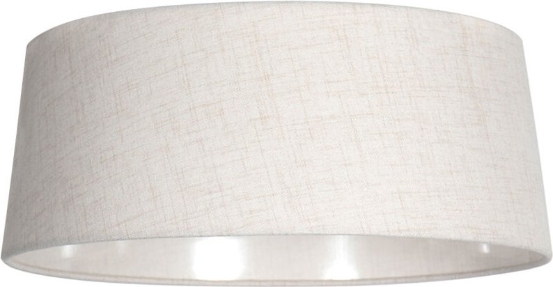 Lampenschirm - Abby - crème - textil - E27 - - Anne Lighting