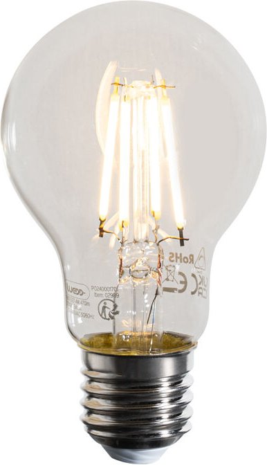 E27 Dimmbare LED-Glühbirne A60 Klar 4W 470 lm 2700K