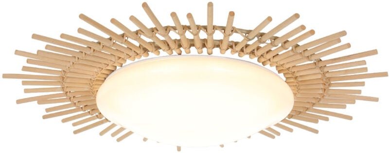 Steinhauer - Anne Lighting - deckenleuchte - Aura - natürlich - bambus