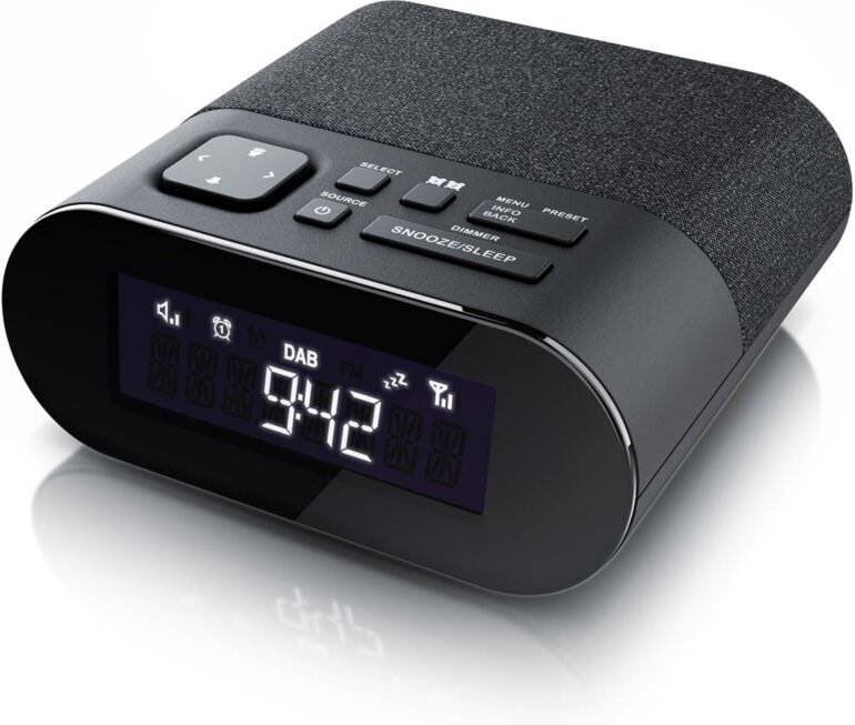 BEARWARE DAB+ Radiowecker - Küchenradio digital - FM und DAB / DAB + Radio mit je 20 Speicherplätzen - 16 Lautstärkestuf...