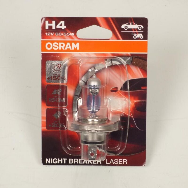 osram h4 12v 60/55w nachtbirne für motorrad aprilia 125 etx