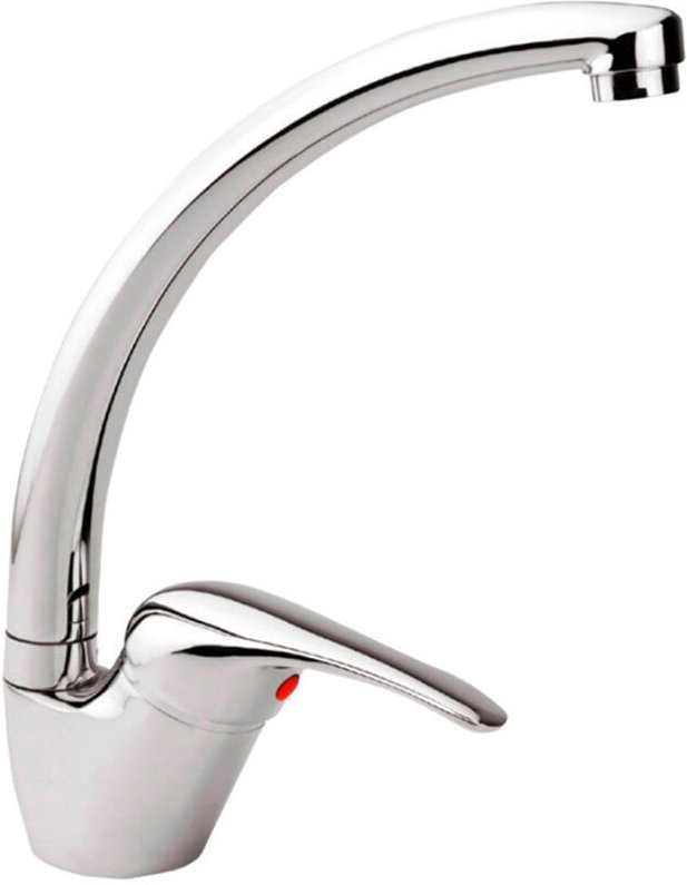 Einhebel-Spültischarmatur, hoher Auslauf EDM 01164