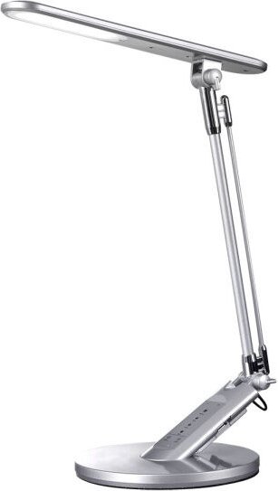 Flexo Klasse 7w 3000-4500-6000k Silber 595lm Port Usb Timer,tactil,int.reg,40x19x32,5cm - Fabrilamp