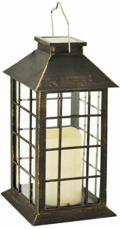 Volteno lampka solarowa lanter patynowa