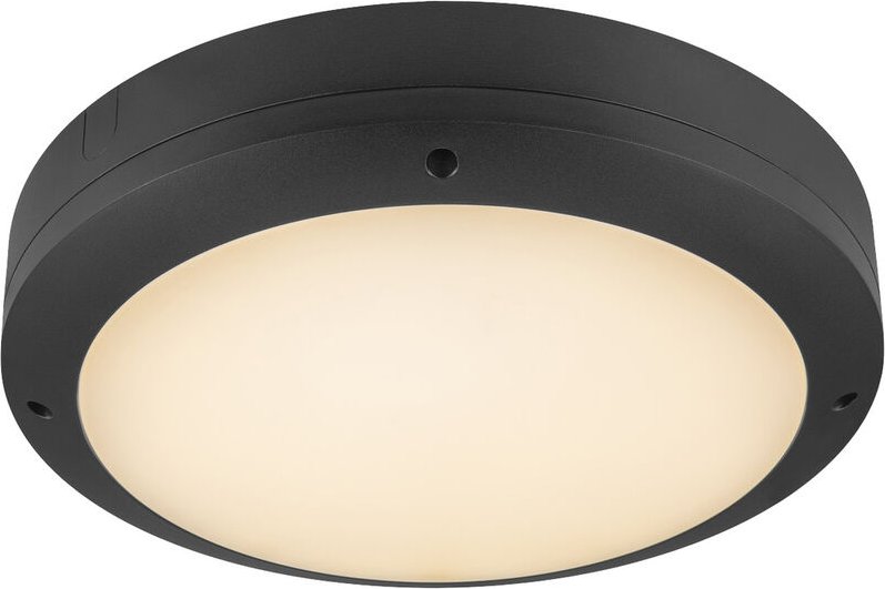 SLV Outdoor Bulkhead V 360 1007515 LED-Außenwandleuchte LED LED fest eingebaut 20 W Schwarz