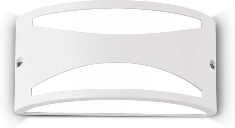 Ideal Lux Rex-3 - 1 Licht Außenwandleuchte Weiß IP44, E27