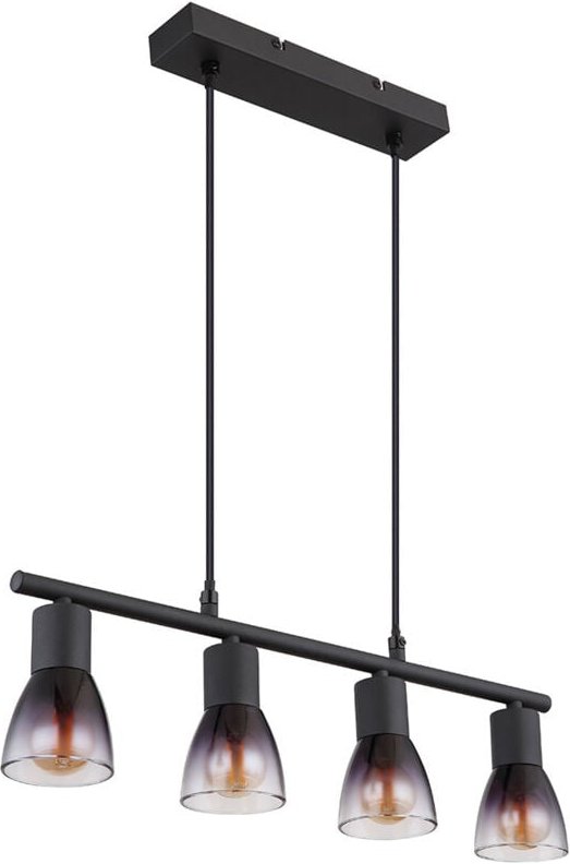 Pendelleuchte Hängeleuchte Deckenleuchte Deckenlampe Esszimmerleuchte Schwarz