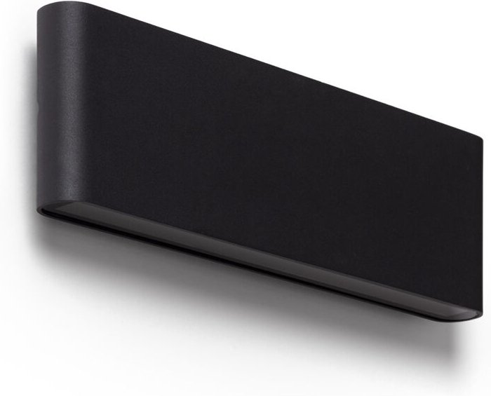 LED Wandleuchte Außen 20W Aluminium Rechteckig Doppelseitige Beleuchtung Luming 2700K - 3000K - 4000K Schwarz Wählbar (W...