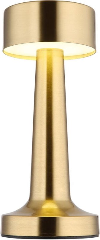 Tischlampe Tischleuchte Schlafzimmerlampe Leseleuchte Wohnzimmerleuchte, Metall Kunststoff messing, Akku dimmbar cct Sch...