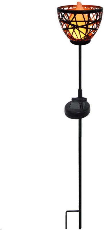 Solar Taschenlampe Aus Metall BLOSSOM h84.5cm