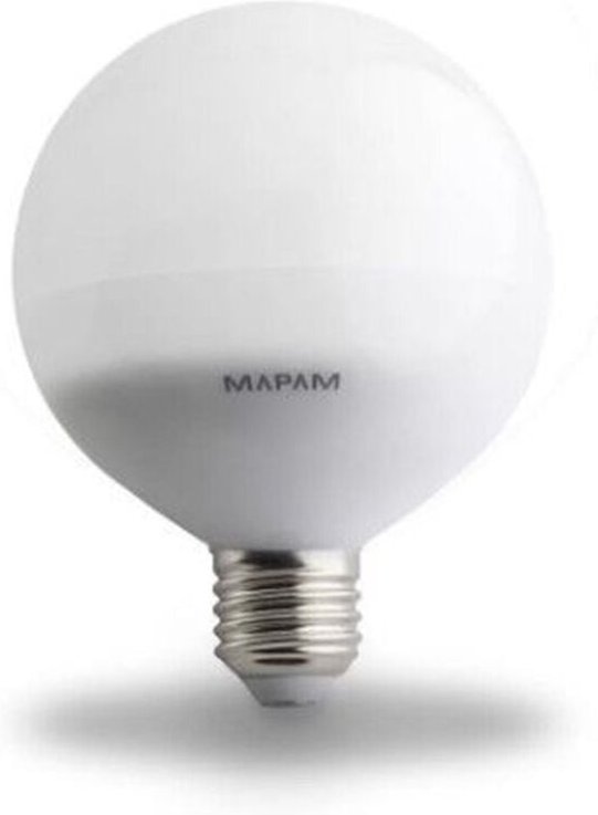 Trade Shop Traesio - Trade Shop - led-lampe E27 globe G95 12W grosse fassung warmes licht 3000K niedriger verbrauch 0017...