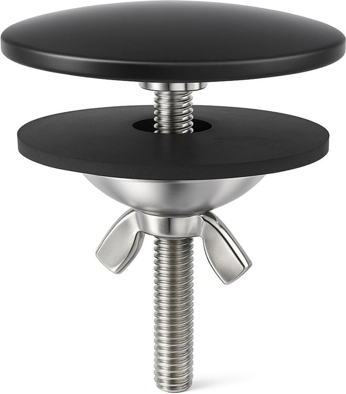 Spülbeckenlochabdeckung, 5 cm Wasserhahnlochabdeckung, verchromtes Messing, Spülbeckenlochstopfen für die Küche und das ...