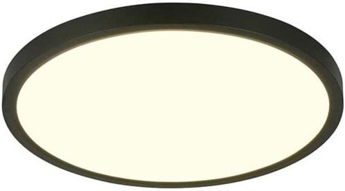 Deckenlampe Deckenleuchte Memoryfunktion Metall schwarz Switch Dimmer D 40 cm