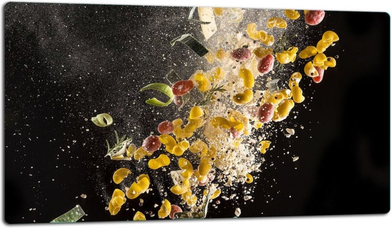 GlassplattenschneideBrett 52x30 Nudeln