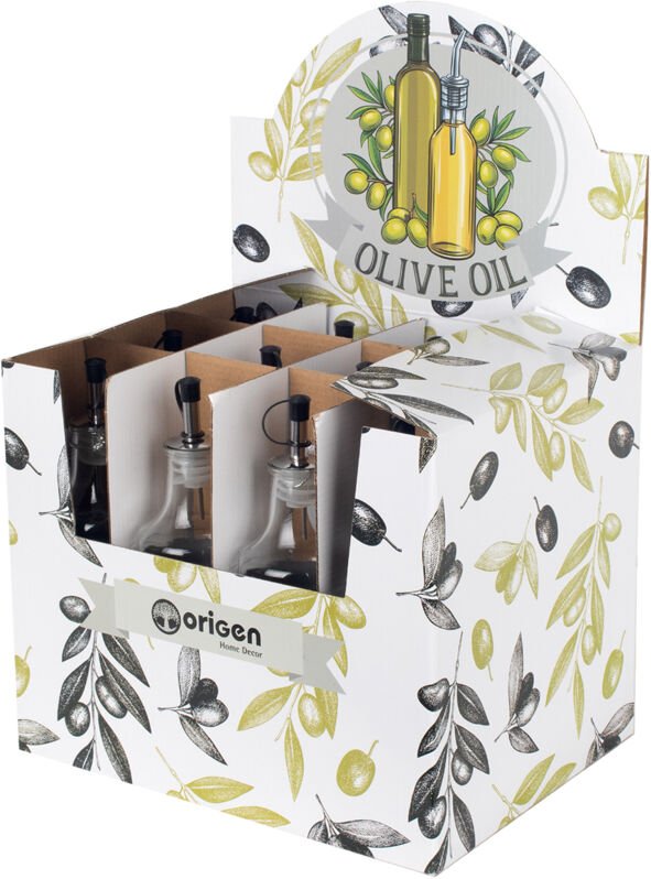 Signes Grimalt - Kochessig 300 ml Essig transparente Utensilien 7x7x22cm 53556