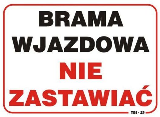 Board 3525cm Blockiert Nicht Das Eingangstor