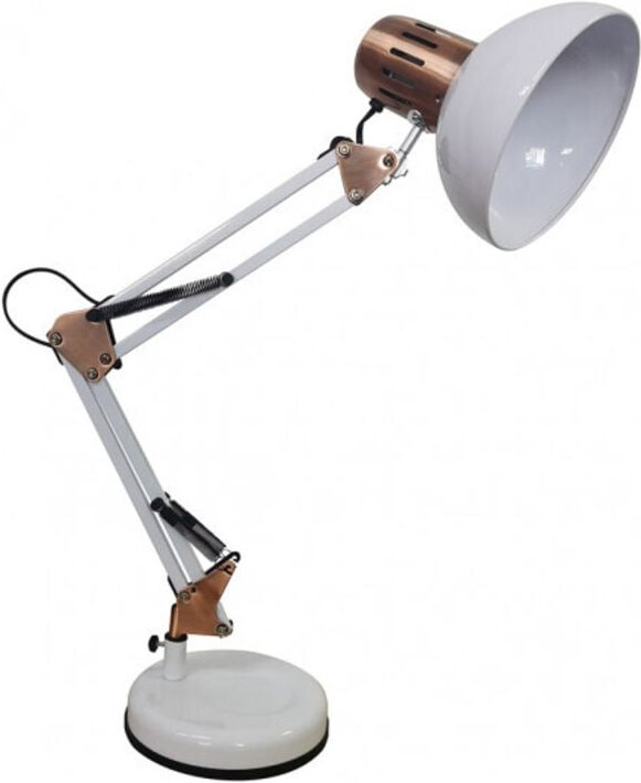 Flexo Articulable white mit Kupferdetails rutilo - Fabrilamp