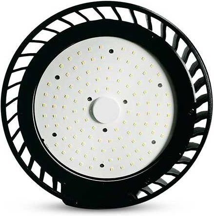 V-TAC PRO VT-9-114 100W highbay LED Industrieleuchten UFO chip samsung hohe lumen 120LM/W 5000K schwarzer IP65 - SKU 200...