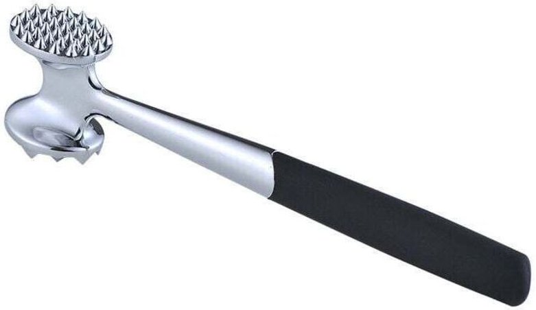 Fleischhammer, Steakhammer, Schweinekoteletthammer für Zuhause, Kiefernnadel für zartes Fleisch, doppelseitiger Fleischh...