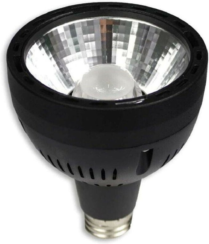 Trade Shop - LED-LAMPE COB PAR30 E27 36 WATT SPOTLIGHT 6500K 3000K 4000K SCHWARZ P30-2N -
