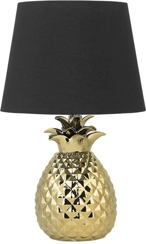 Tischlampe PINEAPPLE Keramik Gold