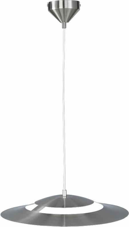 Trio - Hänge Pendel 10 Watt Leuchte smd-led Esszimmer Beleuchtung Nickel matt Glas 324210107