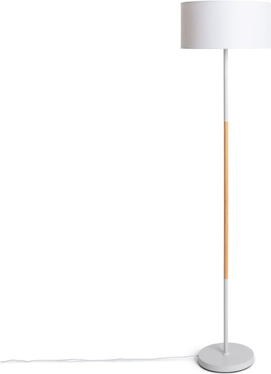Stehlampe aus Metall Wifi mit Dimmer Silinda Weiß