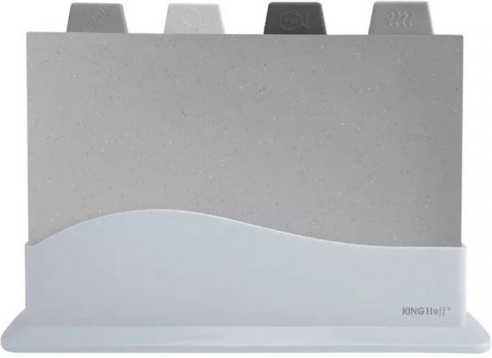 Thumbnail - 4er-Set Schneidebretter auf Ständer KINGHOFF KH-1743