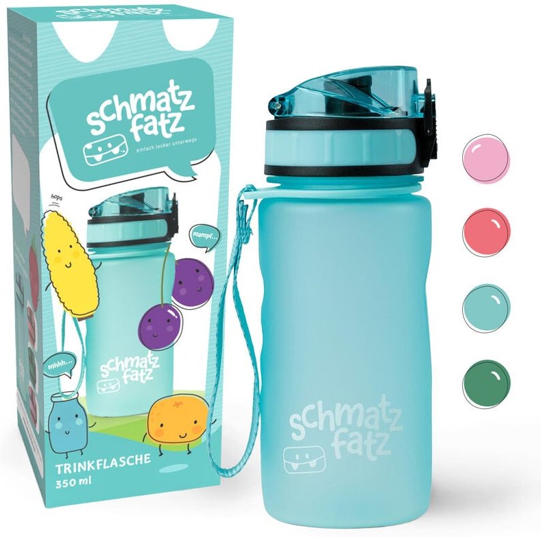 Thumbnail - schmatzfatz Trinkflasche Sportflasche 350 ml 18 cm Tritan