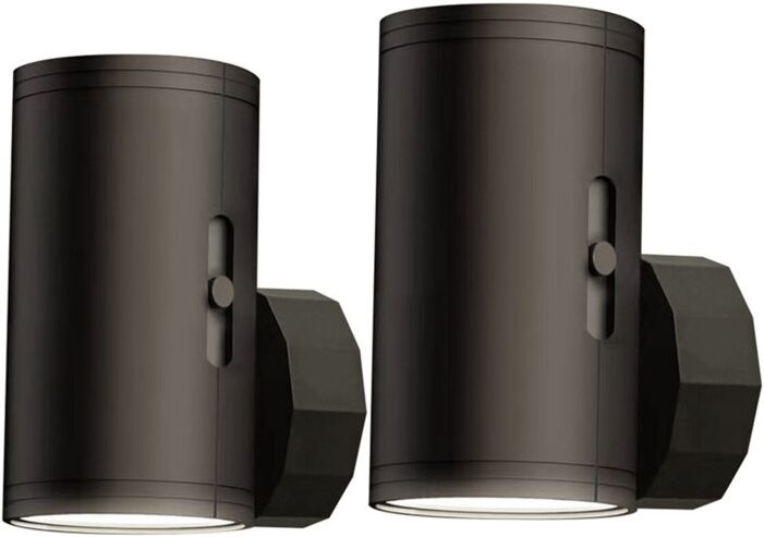 Tlily - LED-Nachtlichter zum Anschließen an die Wand, 3 Farben, mit Fernbedienung, eu