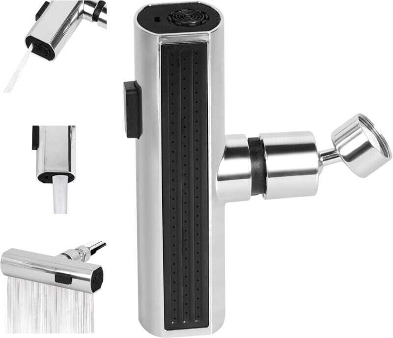 Wasserfall-Küchenarmatur, 360°-Wasserfallarmatur, Wasserfallarmatur, neue Wasserfall-Küchenarmatur, Wasserfall-Küchenspü...