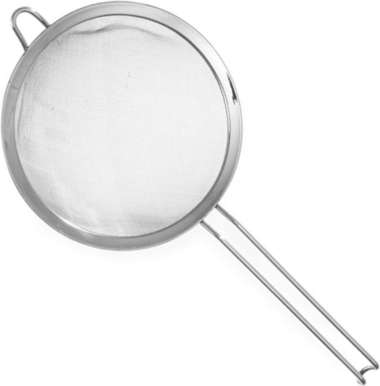 Dichtes Küchensieb aus Edelstahl, Durchmesser 200 mm - HENDI 638705