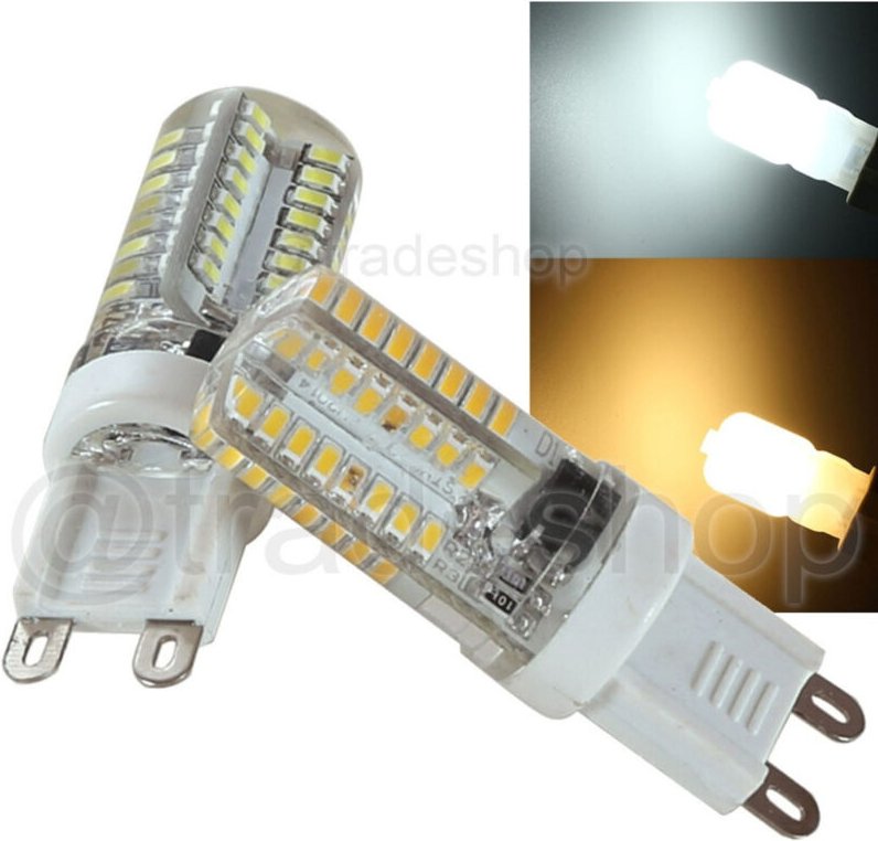 Trade Shop Traesio - Trade Shop - led-lampe G9 3W 220V 64 led warmes und/oder kaltes licht -