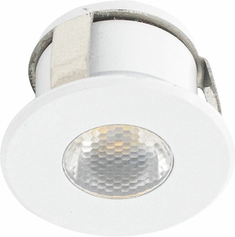 Led Einbauleuchte SL-Mono Mini Spot 3000 k warmweiß, weiß matt
