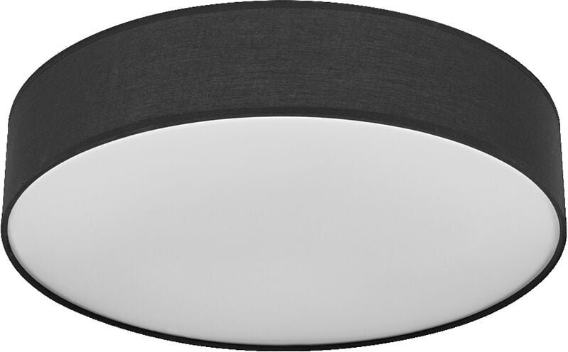 Orbis paris Deckenleuchte 480mm, schwarz, 3XE27-Sockel, kann mit smarter Lampe bestückt werden, modernes Design, mit Sto...
