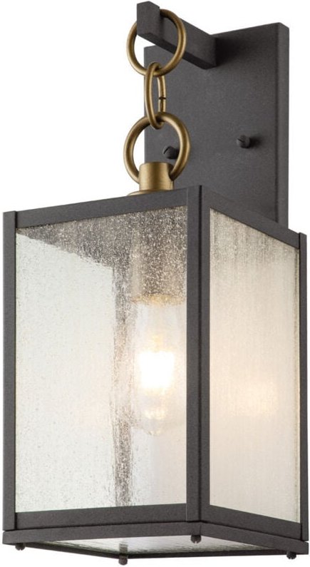 Elstead - Kichler Lahden Außenwandlaterne Verwittertes Zink, IP44