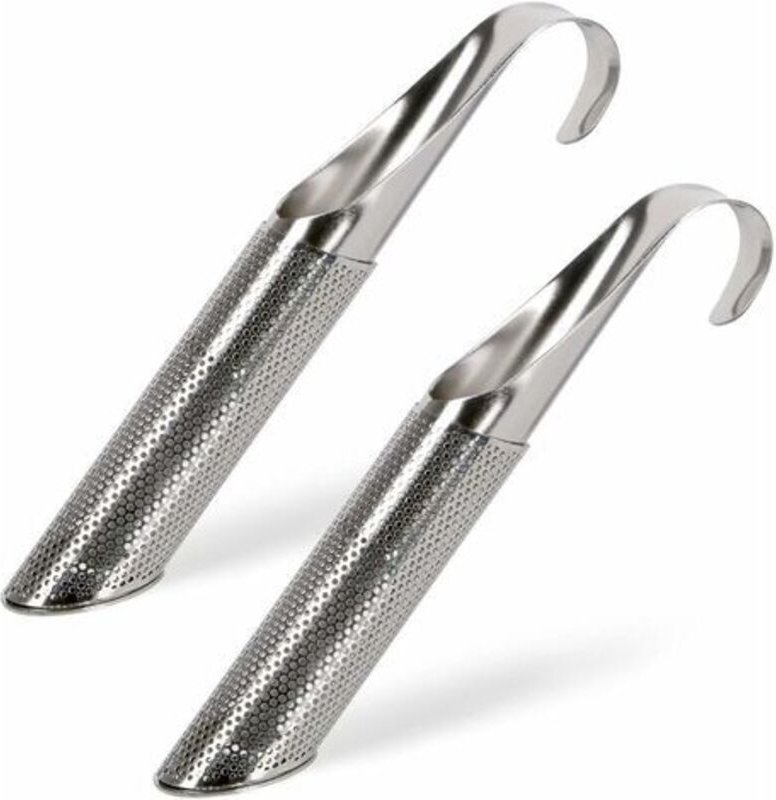 Tee-Ei-Rohr/Edelstahlrohr, Gewürzfilter, Kräuterteefilter – 2er-Set
