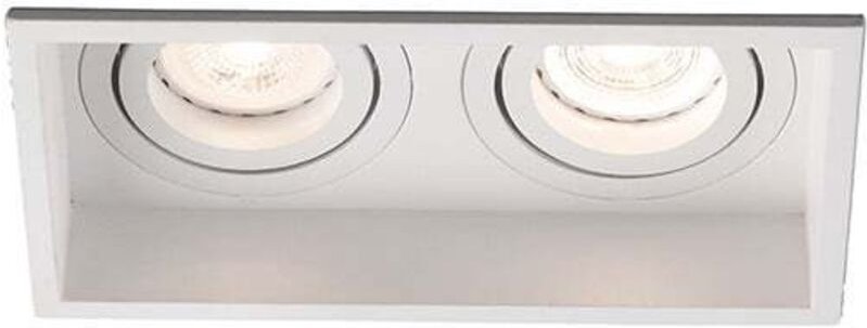 Hyde Deckeneinbauleuchte weiß von faro 40126